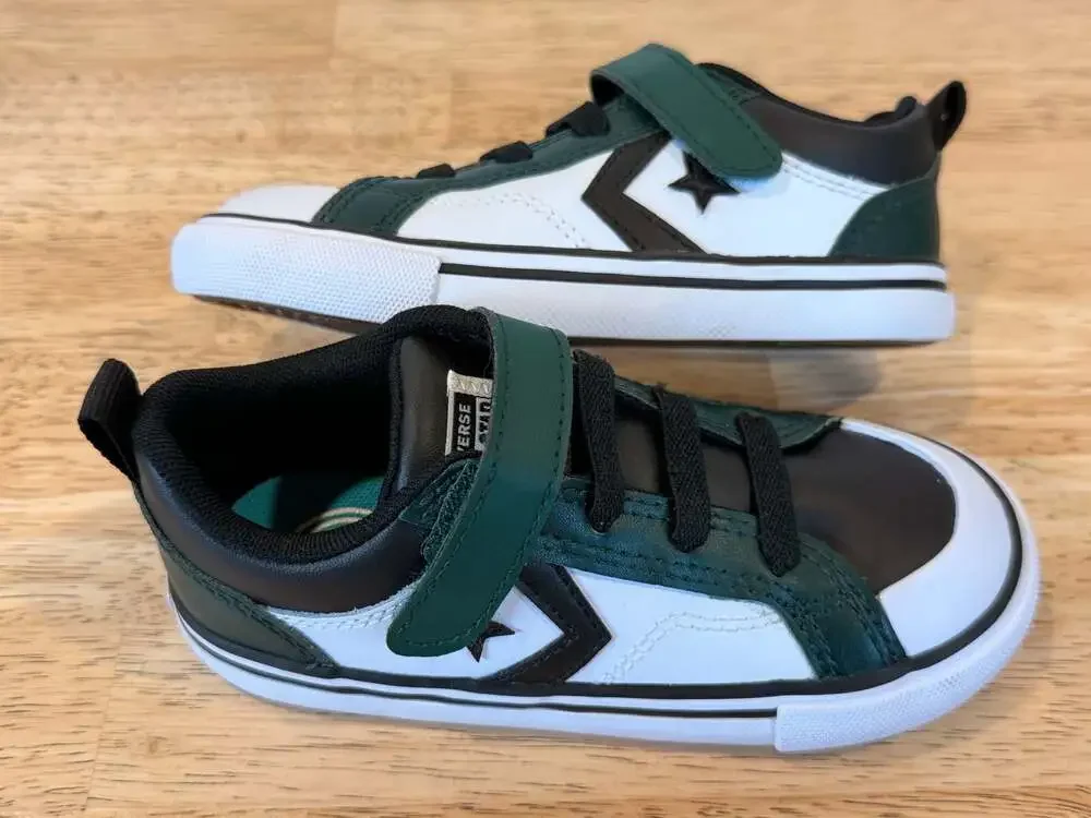 Converse Pro Blaze Easy-On Toddler Leather Strap Sneakers